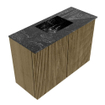 Mondiaz JOYA-DLUX 60cm toiletmeubel - kleur Dusk - Wastafel FAYE positie Midden 1 kraangat kleur Lava. SW1423202