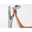 Hansgrohe Raindance Select S Unica Doucheset - glijstang - Raind. Select S 120 3jet handdouche EcoSmart zeepschaal - 90cm - doucheslang 160cm - chroom SW157205