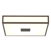 Astro Mashiko 400 Square Plafondlamp 8.7x40x8.7cm IP44 fitting E27 brons SW75623