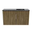 Mondiaz JOYA-DLUX 70cm toiletmeubel - kleur Dusk - Wastafel FAYE positie Rechts Zonder kraangat kleur Lava. SW1423229