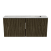 Mondiaz JOYA-DLUX 90cm meuble de salle de bains - couleur Shadow - Vasque FAYE position Droite 1 trou de robinet couleur Glace. SW1422761