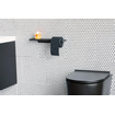 Brabantia MindSet Porte-rouleau toilette - 44x11x5cm - tablette - sans couvercle - mineral infinite grey SW721502