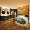 MONDIAZ HOLM Baignoire îlot - 180x85cm - Armée SW491474