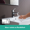 Hansgrohe Metropol fonteinkraan 100 met push open waste chroom SW99765