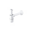 Sanindusa Sanlife hoek Urinoir - 27.8x37.2x45cm - bevestigingsset - sifon - spoelverdeler - wit SW1030598