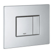 GROHE Skate Cosmopolitan Plaque de commande DualFlush Horizontal/Vertical anti-traces de doigts Titane 0729185