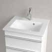 Villeroy & Boch Venticello lave-mains avec 1 trou de robinet 50x42cm - avec trop-plein ceramic + blanc 1025161