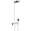 Hansgrohe Pulsify Colonne de douche 26cm 2 jets tablette 40cm Blanc mat SW651110