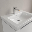 Villeroy & Boch Subway 2.0 lavabo à poser sur meuble - 60x47cm - 1 trou de robinetterie avec trop-plein ceramic+ blanc 1024107