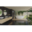 SAMPLE EnergieKer Saint Laurent vloer- en wandtegel Natuursteen look Laurent polished gepolijst (antraciet) SW1130964