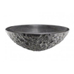 Wiesbaden Raw vasque ronde martelée 42x14 cm pierre dure adoucie SW373887