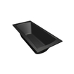 Xenz Robijn Baignoire duo - 180x80x48 - bonde Centrale - acrylique - ebony SW378327