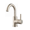 Wiesbaden Caral Mitigeur lavabo à bec pivotant acier brossé PVD SW440378