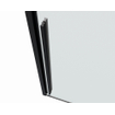 Saniclass Neptune porte coulissante - 140x200cm - fermeture douce - gauche/droite - noir mat SW491386