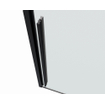 Saniclass Neptune Zijwand - 80x200cm - helder 8mm glas - zwart mat SW491393