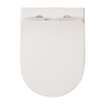 Crosswater Glide II Abattant WC - 52cm - softclose - quickrelease - Blanc mat SW876198