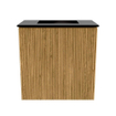 Mondiaz JOYA 40cm toiletmeubel - kleur Oak - Wastafel FAYE positie Midden Zonder kraangat kleur Urban. SW1421156