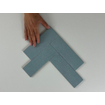 Terravito Nocino wandtegel - 6x18.6cm - Powder Blue glans (blauw) SW1159382