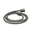 IVY Bond Ensemble de douche de tête - encastré - symmetry - inverseur d’arrêt 2 voies - bras mural 40 cm - douche de tête slim 30 cm - support avec sortie - flexible de douche 150 cm - douchette bâton - Metal black brossé PVD SW1033491