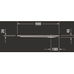 Duravit Starck Slimline receveur de douche acrylique carré 90x90x4,5cm blanc 0297096