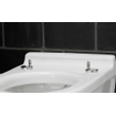 Duravit Starck 3 WC suspendu à fond plat avec Wondergliss Blanc 0314773