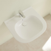 Villeroy & Boch O.novo Vita lavabo - Vita avec 1 trou de robinet avec trop-plein 60x55cm - ceramic+ blanc 1025050