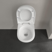 Villeroy & Boch O.novo WC suspendu - 56cm - avec rebord de rinçage - à évacuation profonde - sans abattant - blanc brillant 0124124