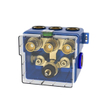 Wiesbaden Caral Klik Pro mitigeur thermostatique douche/baignoire encastré 3 fonctions avec partie encastrable en cuivre brossé SW717743