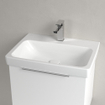 Villeroy & boch Architectura Lavabo - 44,5x60cm - avec trou de robinet - dessous rectifié - blanc alpin SW1162838
