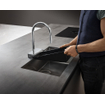 Hansgrohe Aquno 1-gr robinet de cuisine 170mm avec douchette extractible 3 jets chromé SW878838