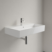 Villeroy & Boch Memento 2.0 lavabo - dessous meulé 80x47cm - avec trop-plein 1 trou de robinet blanc 4A228G01 SW354339