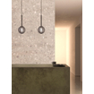 Astro Tacoma Pendant Hanglamp - 230V - IP44 - bol - geribbeld - smoke glas - mat zwart SW1566137