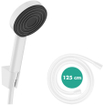 Hansgrohe Pulsify Ensemble de douchette 10.5 cm 1 jet avec flexible de douche 125 cm Mat Blanc SW651047