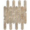 Terravito Elzino carrelage mural et de sol - 29x29.5cm - aspect pierre naturelle - ardoise mat (brun) SW1119928