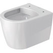 Duravit Me by Starck WC suspendu - 37x48cm - raccourci - sans bride - à fond profond - hygieneGlaze - blanc brillant SW29537