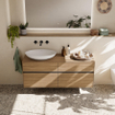 Villeroy & Boch Loop & Friends Robinet de lavabo à trois trous - noir mat SW974343