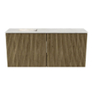 Mondiaz JOYA-DLUX 90cm toiletmeubel - kleur Dusk - Wastafel FAYE positie Links 1 kraangat kleur Ostra. SW1423396