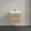 Villeroy & Boch Avento meuble sous lavabo - 2 tiroirs extractibles - 576 x 514 x 484 mm - Chêne Nordic SW971884