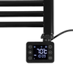 Eurom Sani-Towel Sèche serviettes électrique 60x50cm - 400watt - wifi - noir mat SW999844