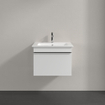 Villeroy & Boch Venticello meuble sous-lavabo - 55,3x42 cm - 1x tiroir blanc brillant GA45067