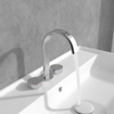 Villeroy & Boch Dawn Robinet de lavabo trois trous - chrome SW974314