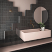 Terravito Ardeno Koko Voor wandtegel - 150x50cm - 8mm - Zwart SW1151522