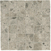 Fap Ceramiche Nativa Grey Macro Mosaico Carrelage sol soyeux - 5x5cm - Gris SW955588