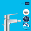 GROHE Start robinet de bidet s-size avec tirette chrome SW710605