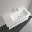 Villeroy & Boch Venticello Lavabo-plan de toilette - 1000 x 500 x 170 stone white mat (blanc) CeramicPlus - avec trop-plein SW209635