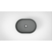 Arcqua Case Vasque à poser Ovale 40x28cm Gris mat SW767310