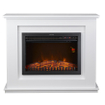 Eurom Malmo Poêle décorative autoportante 2000 watts 108x37,5x90cm Blanc SW486922