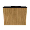 Mondiaz JOYA 50cm toiletmeubel - kleur Oak - Wastafel FAYE positie Rechts Zonder kraangat kleur Urban. SW1421153