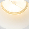 QAZQA Dept spot encastrable - set de 6 - 10,5x10,5x10,4cm - dimmable - IP44 - blanc mat SW1209536