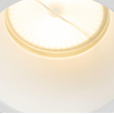 QAZQA Dept Spot encastré - 10.5x10.5x10.4 cm - dimmable - IP44 - blanc mat SW1187254